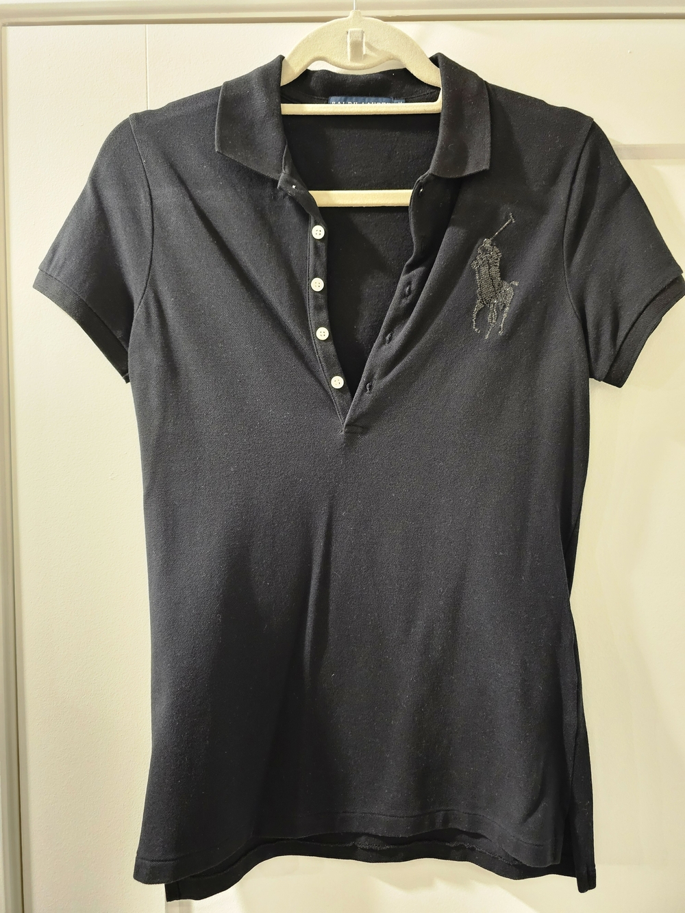 Ralph Lauren Black Short-Sleeve Polo